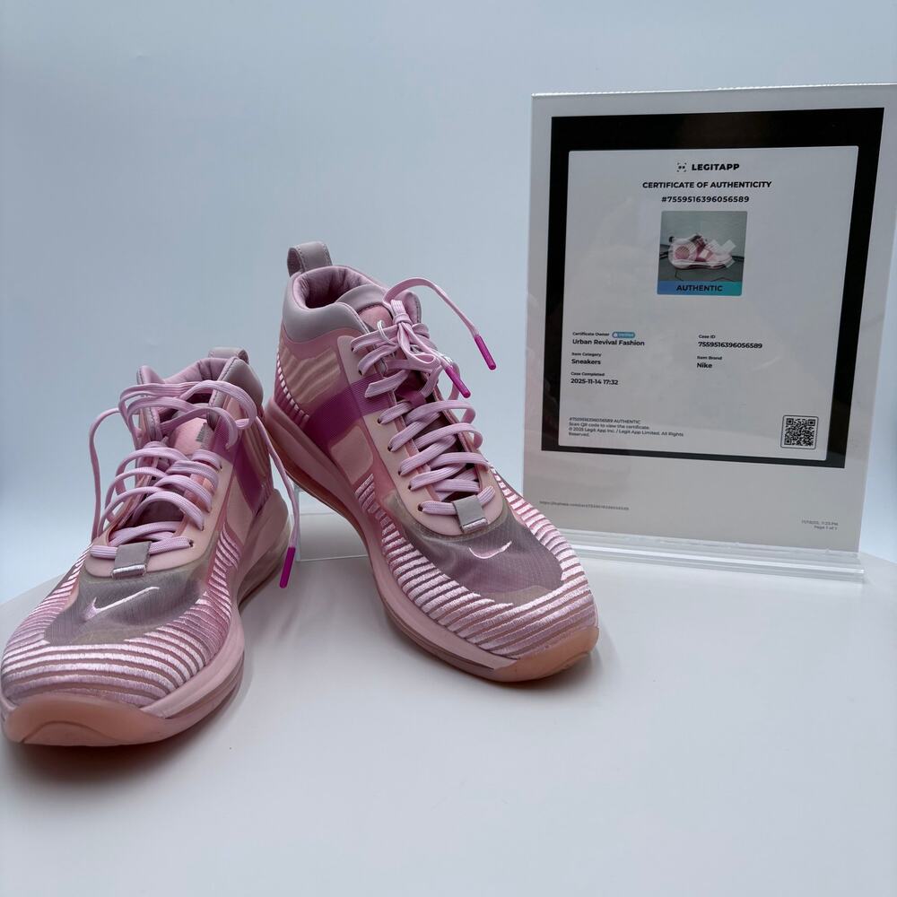 Authenticated Nike John Elliott X Lebron Icon, Tulip Pink